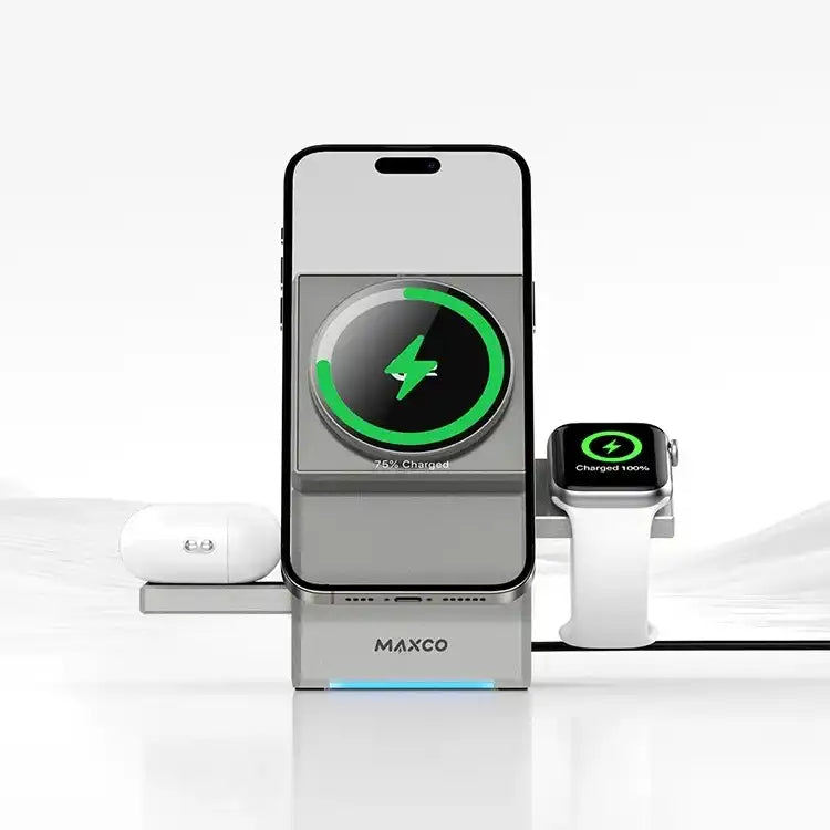 Magic Cube Auto-Rotating Wireless Charging Station for iPhone