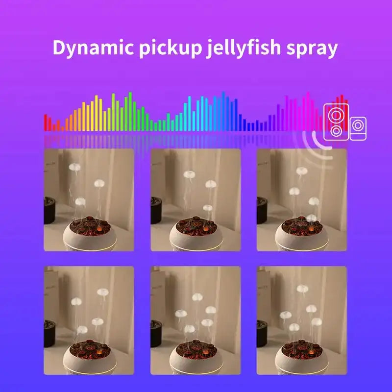 Remote Control Jellyfish Humidifier & Aroma Diffuser