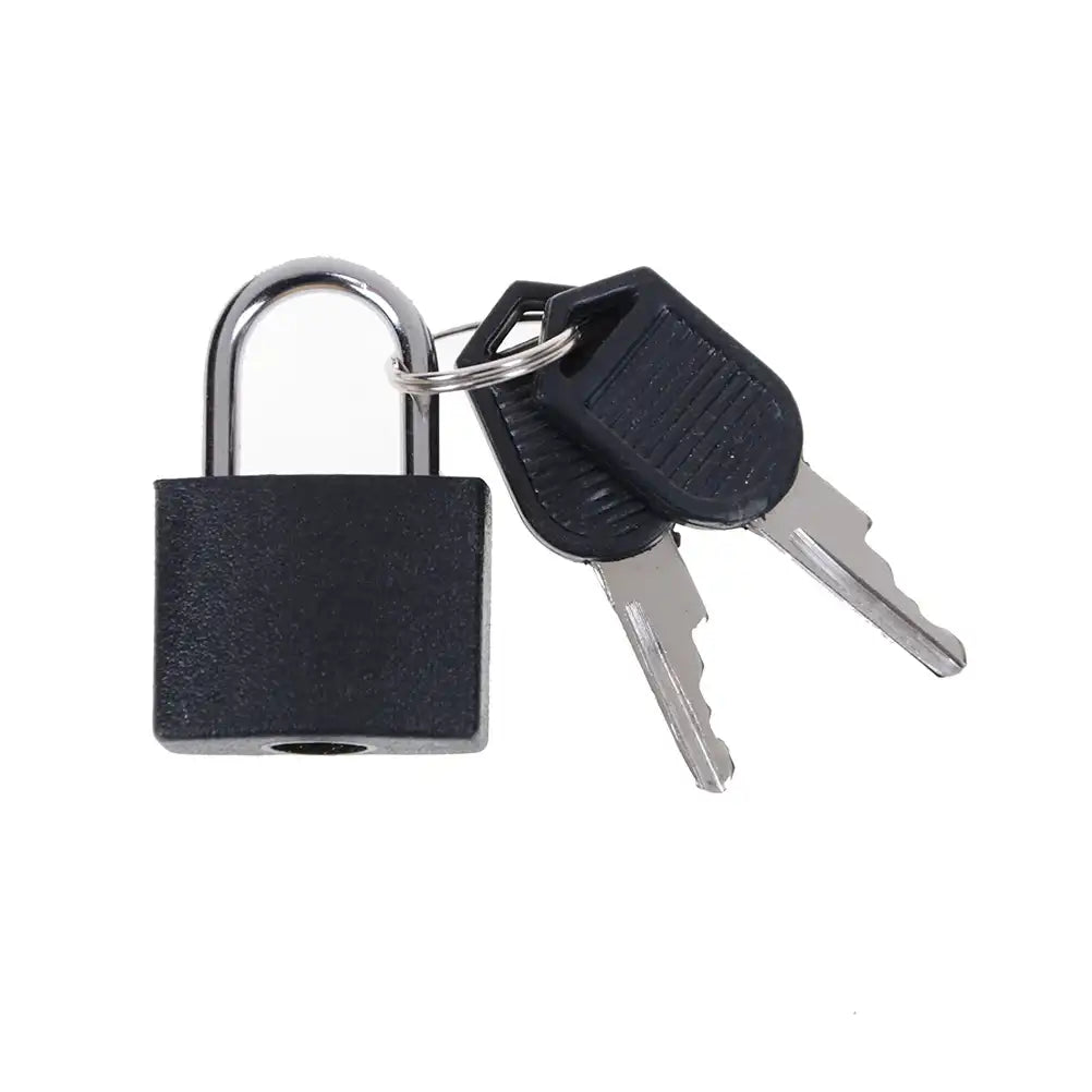 Travel Safe Padlock — Lightweight Keyed Lock for Luggage, Backpacks & Lockers