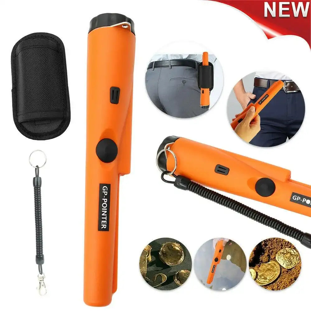 Treasure Hunter Handheld Metal Detector — Pinpointer for Gold, Coins & Relics
