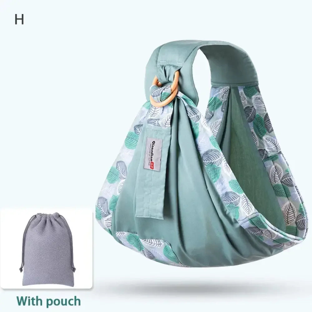 Dual-Use Baby Wrap Sling – Nursing Cover & Infant Carrier