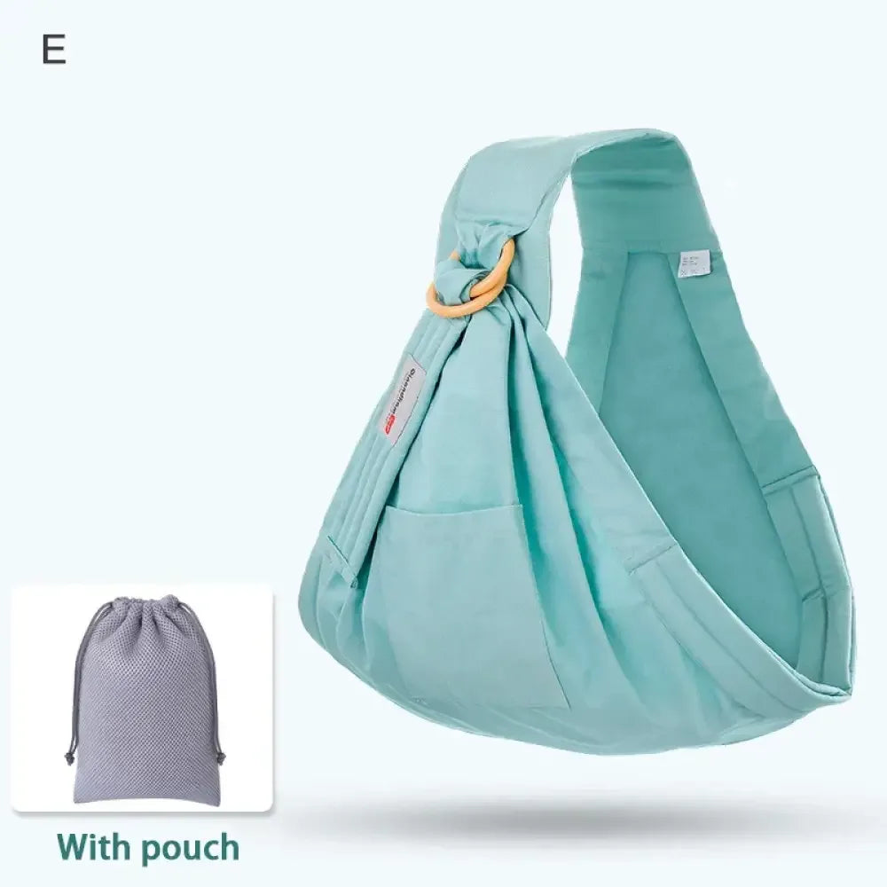 Dual-Use Baby Wrap Sling – Nursing Cover & Infant Carrier