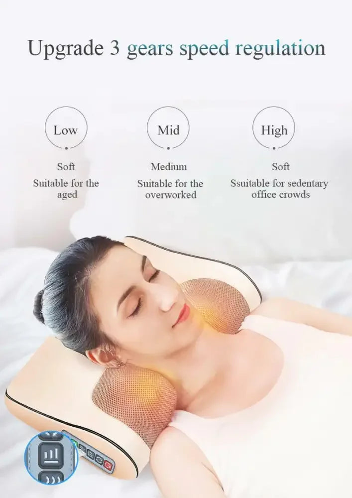 Electric Heated Neck And Shoulder Massager