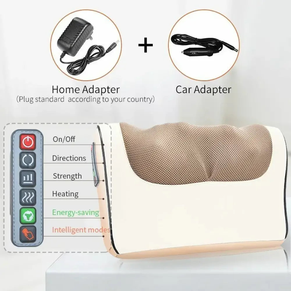 Electric Heated Neck And Shoulder Massager