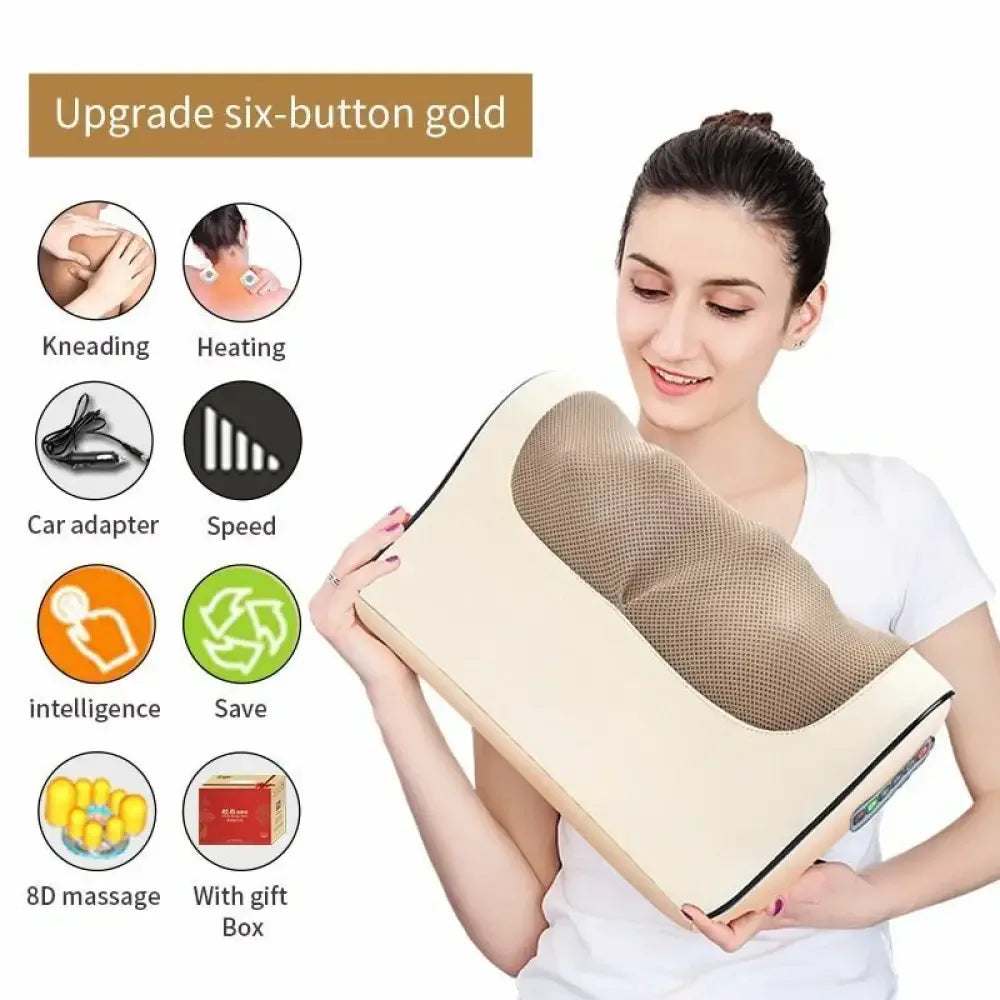 Electric Heated Neck And Shoulder Massager