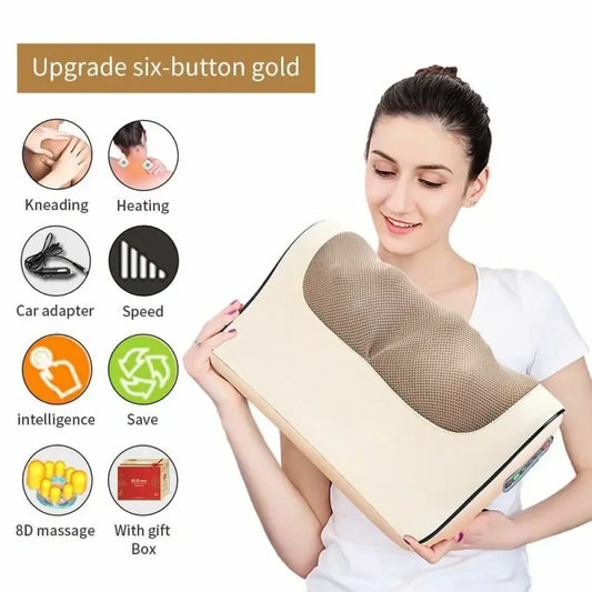 Electric Heated Neck And Shoulder Massager