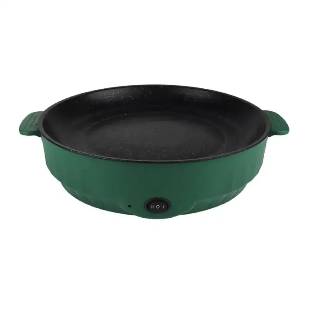 Electric Multi Cooker Frying Pan – 220V Non-Stick Electric Skillet for Barbecue, Steak, Fish, Omelette.