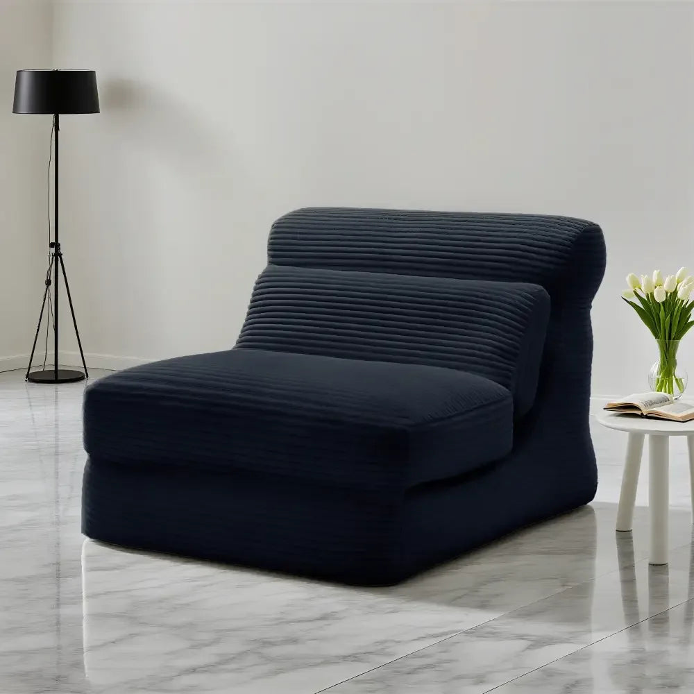 Ergonomic Folding Sofa Bed – Corduroy Convertible Sleeper Chair