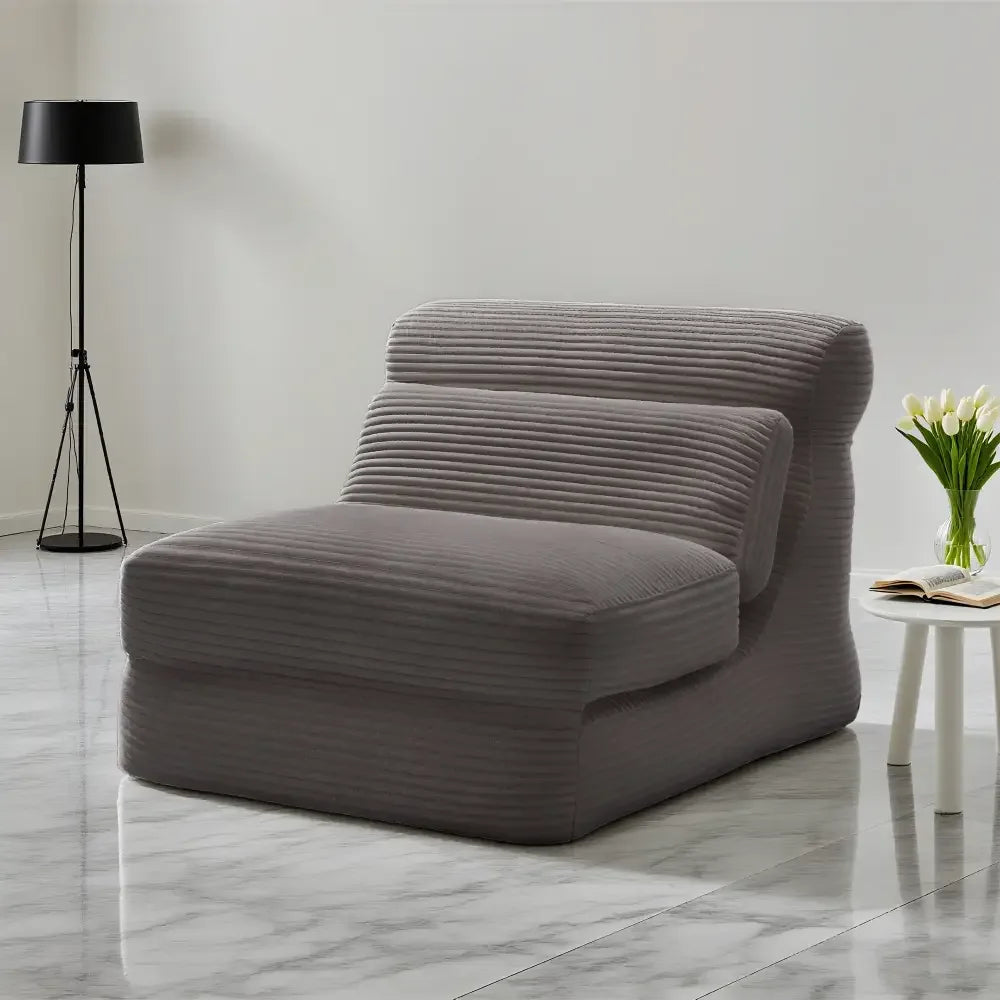 Ergonomic Folding Sofa Bed – Corduroy Convertible Sleeper Chair