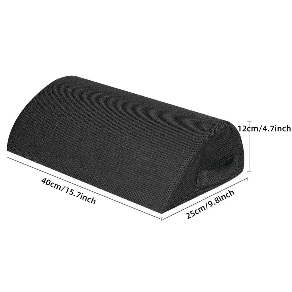 Ergonomic Memory Foam Footrest & Leg Lift Pillow | Office, Gaming & Home Comfort