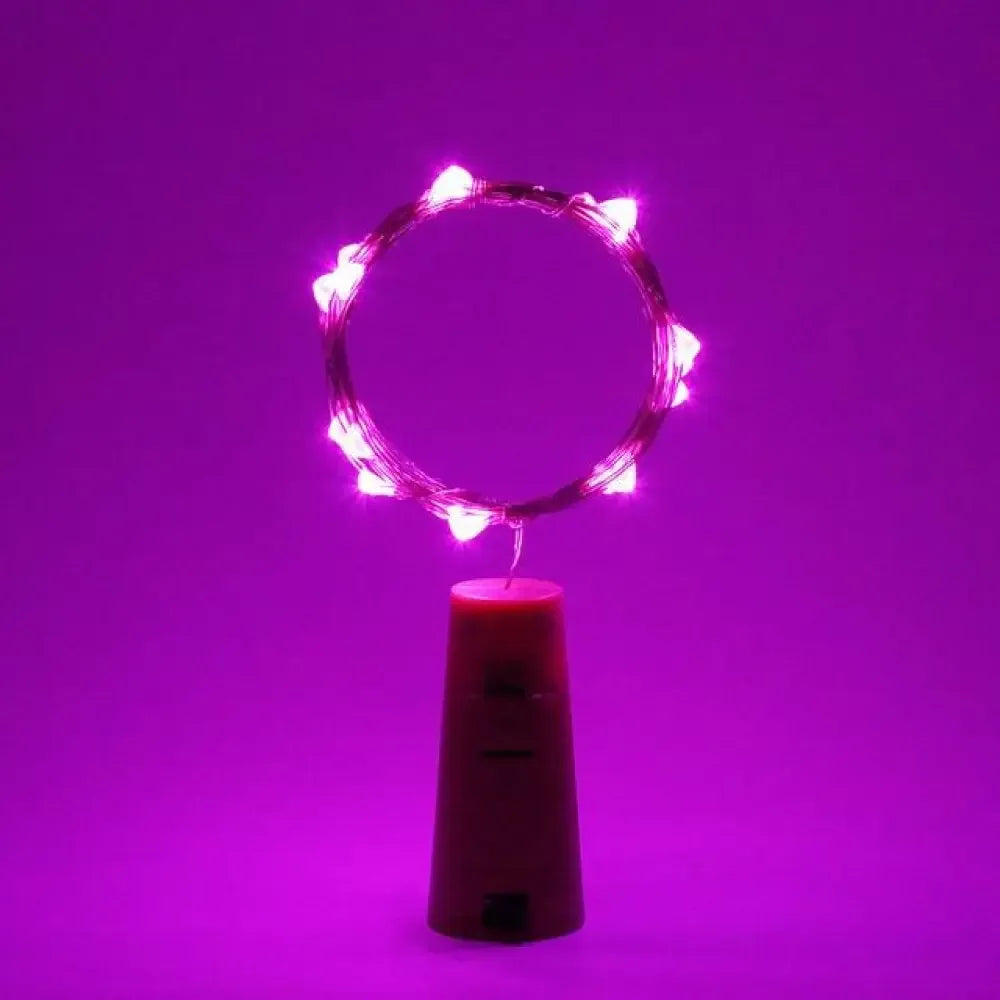 Fairy Wine Bottle Cork String Twinkle Lights
