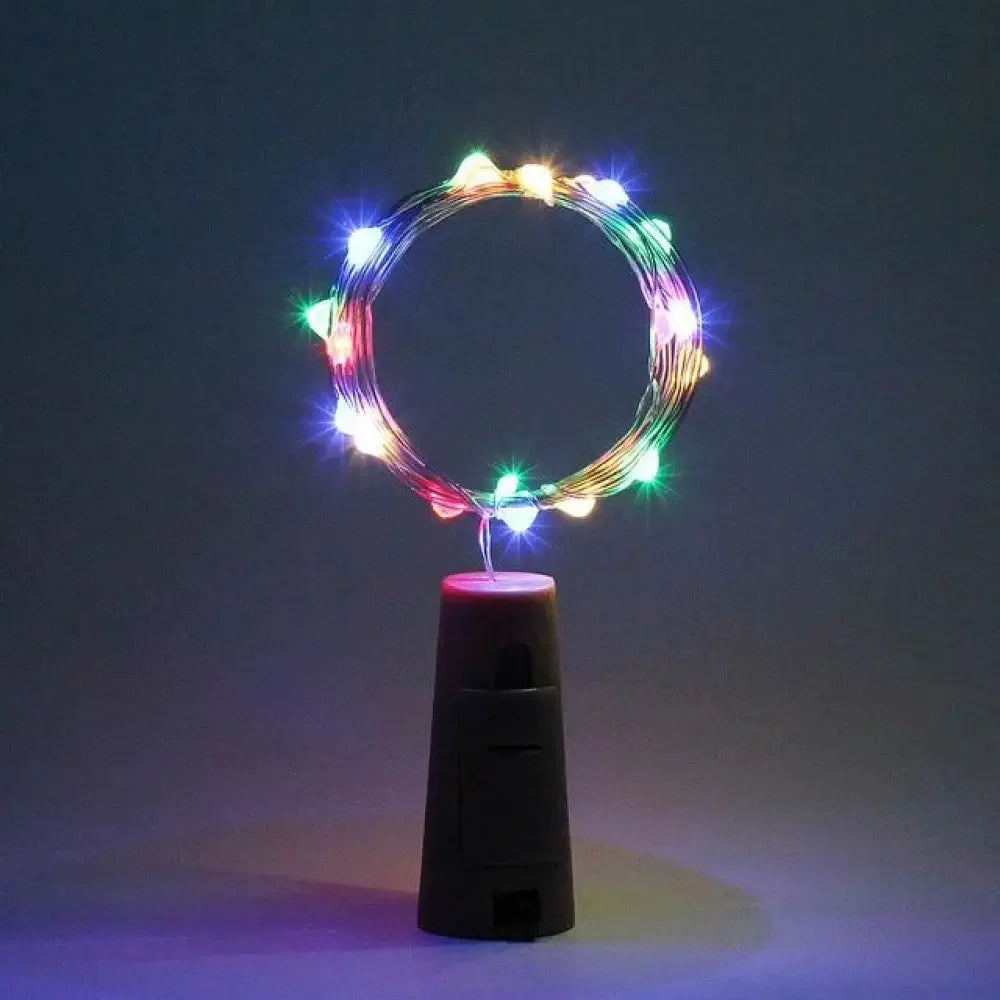 Fairy Wine Bottle Cork String Twinkle Lights