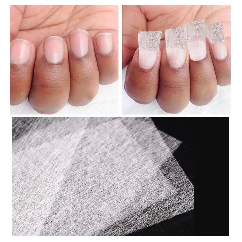 FiberBeauty Nail Extension Silk Fiberglass (10PCS)