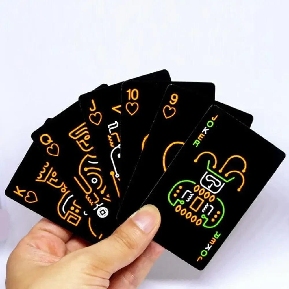 Fluorescent Glow Playing Cards