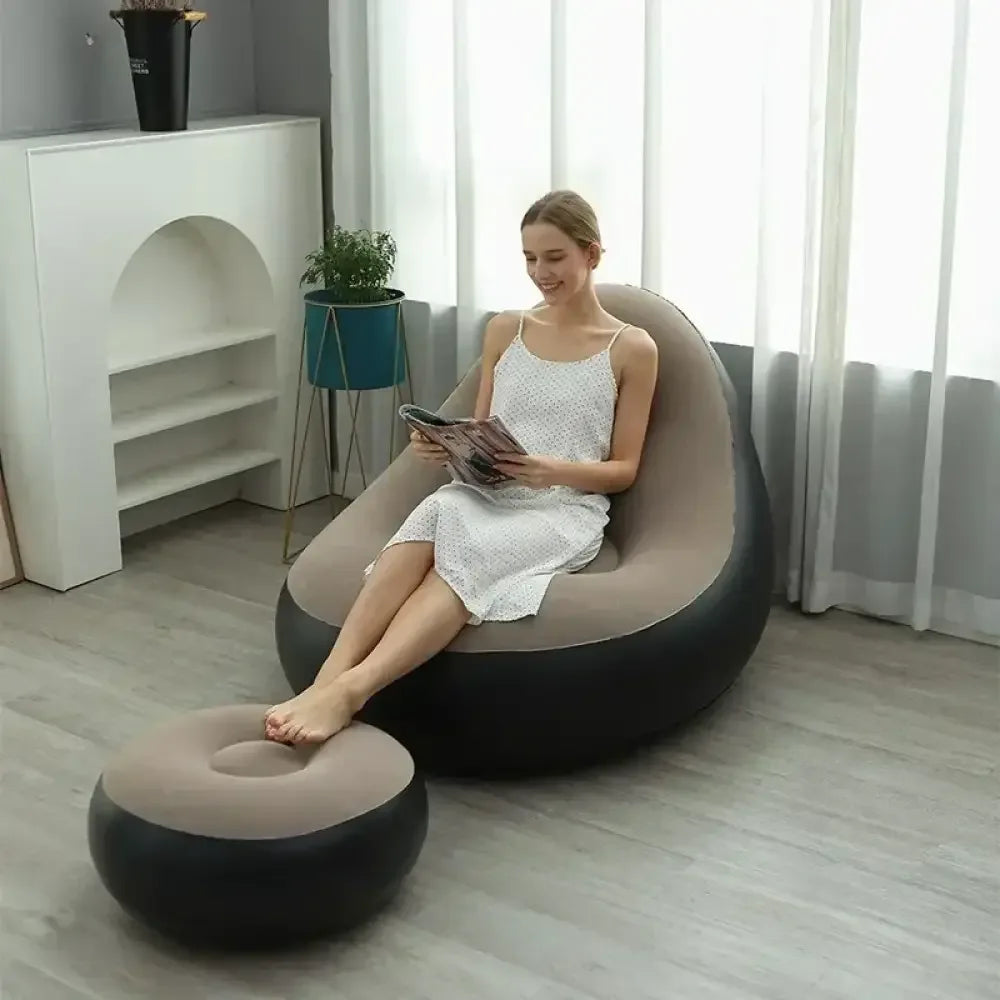 Foldable Lazy Couch Sofa Bean Bag