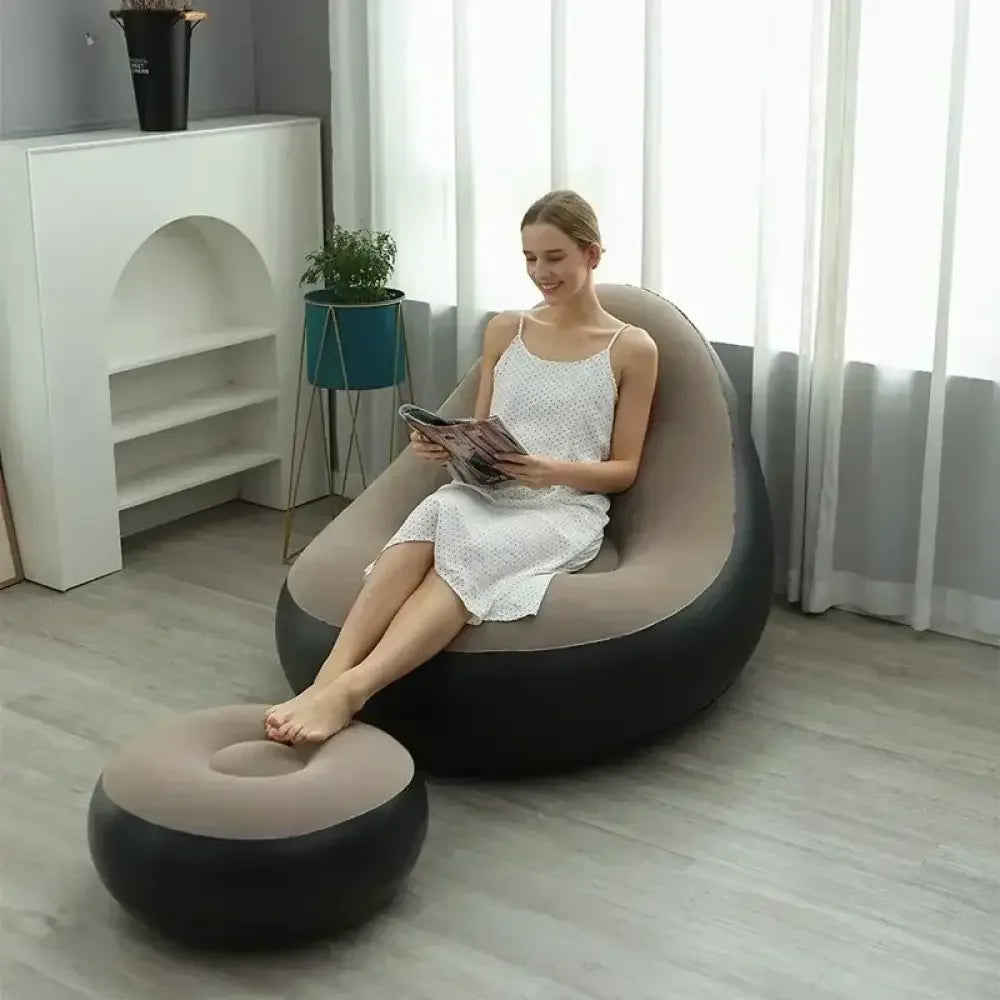 Foldable Lazy Couch Sofa Bean Bag