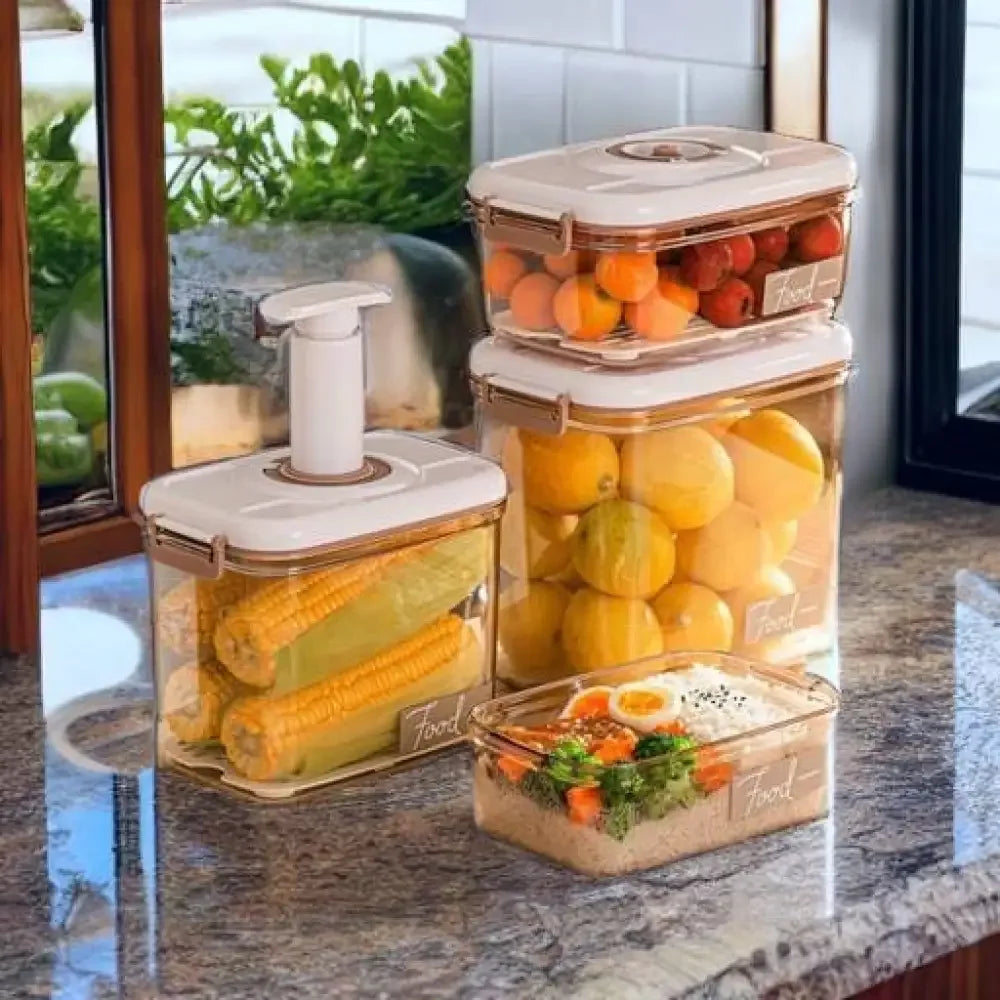 Food Saver Containers Vacuum Sealed Storage Box
