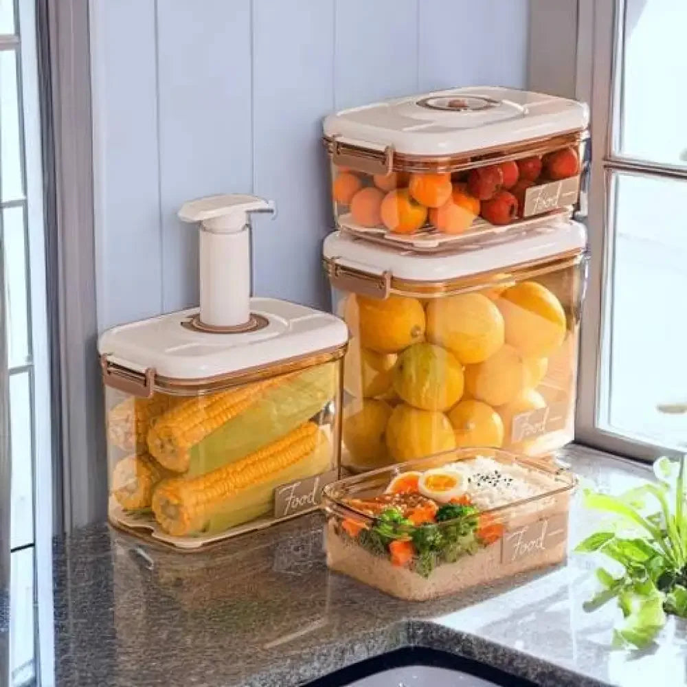 Food Saver Containers Vacuum Sealed Storage Box