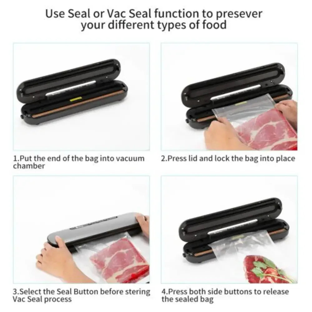Food Vacuum Sealer Electric Best Portable Food Saver Packing Machine
