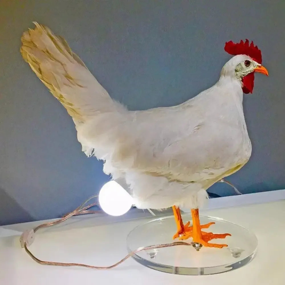 Funny Simulated Animal Chick Night Light LED Table Lamp Easter Home Decor