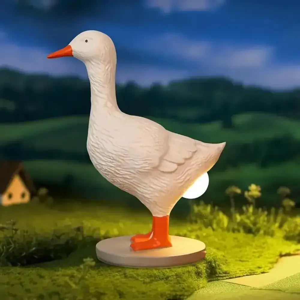 Funny Simulated Animal Chick Night Light LED Table Lamp Easter Home Decor