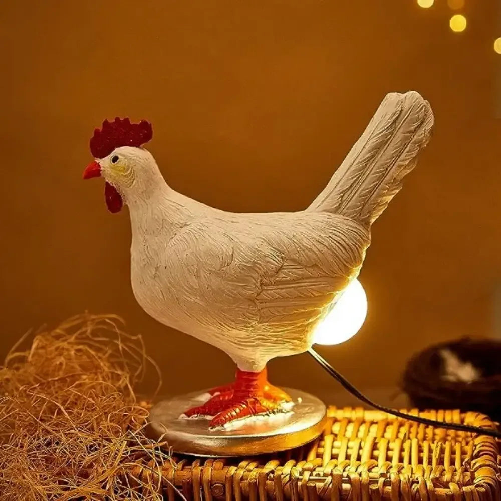 Funny Simulated Animal Chick Night Light LED Table Lamp Easter Home Decor