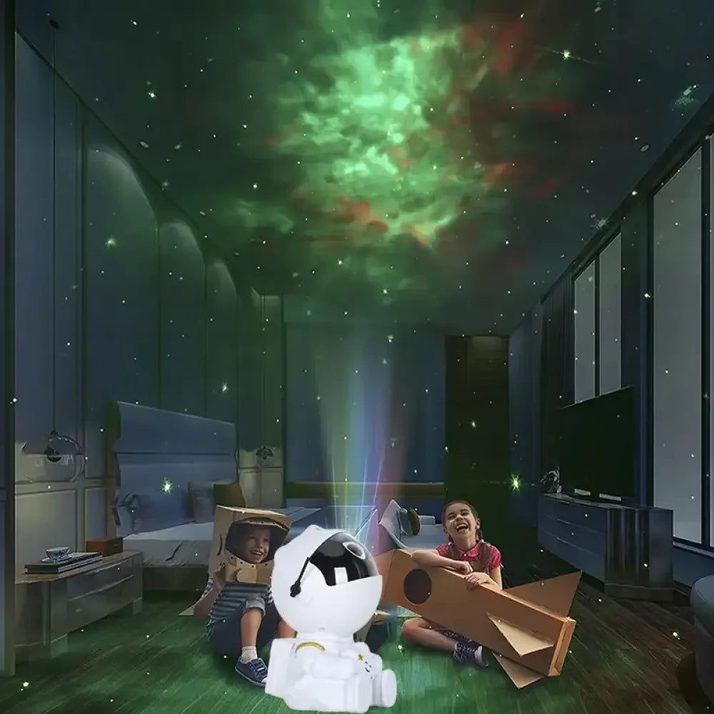 Galaxy Star Projector LED Night Light Starry Sky Astronaut Projectors Lamp