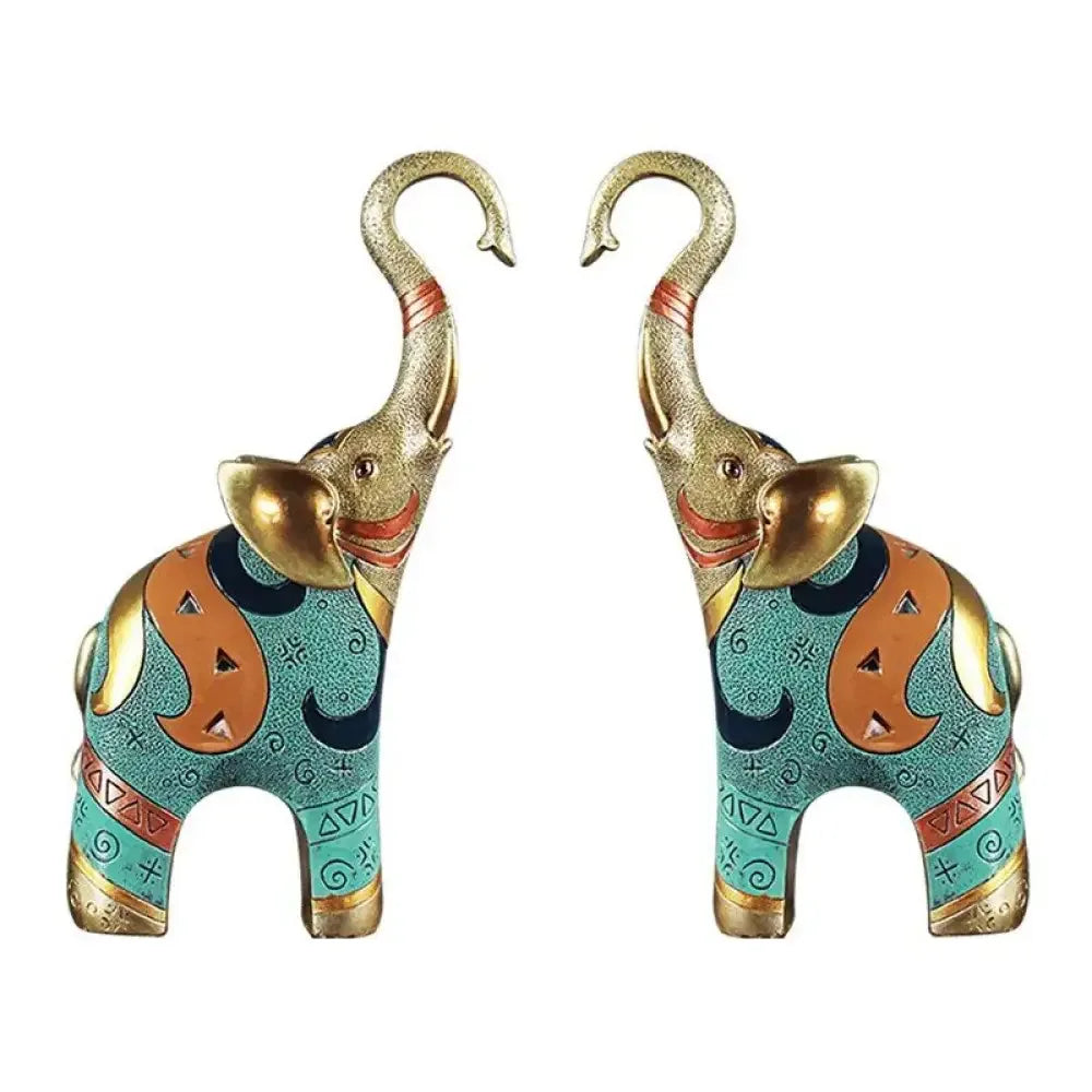 Good Luck Elephant Statue Decorations For Home