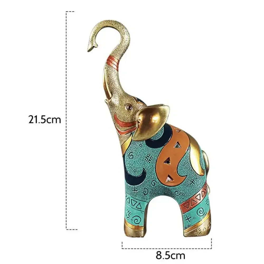 Good Luck Elephant Statue Decorations For Home