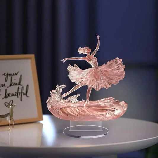 Graceful Ballet Dancer Statue Elegant Tabletop Decor Gift Dancers