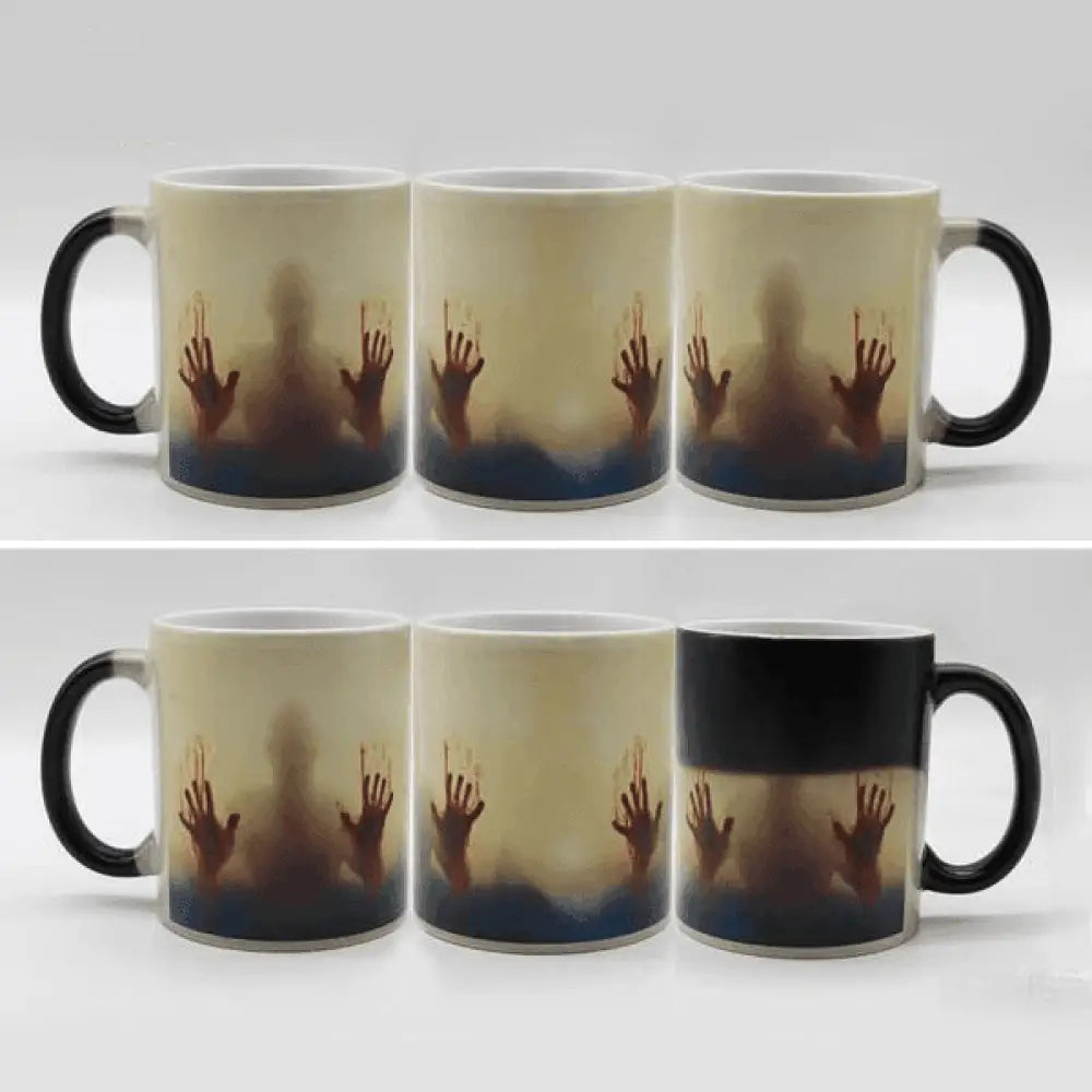 Heat-Reacting Undead Color Changing Mug