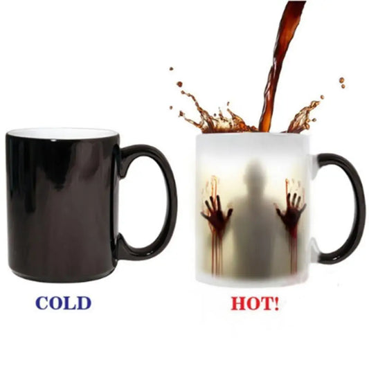 Heat-Reacting Undead Color Changing Mug