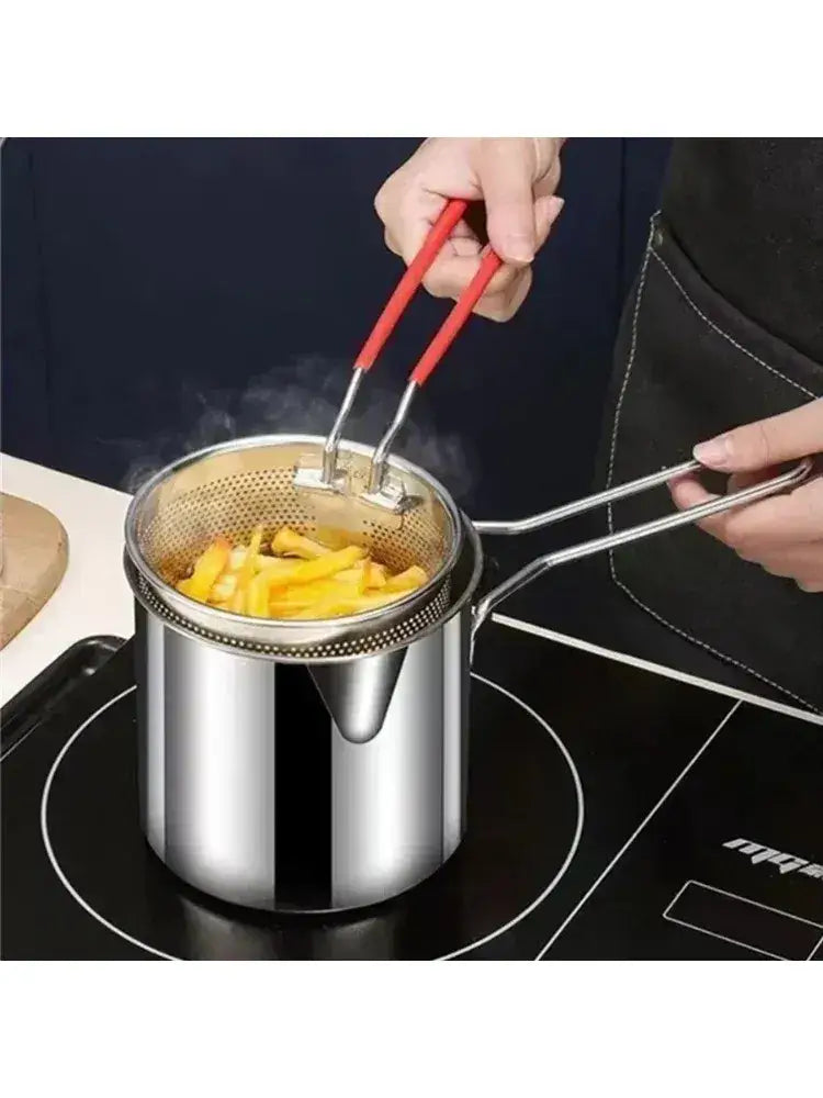 Home Deep Fryer with Filter Basket