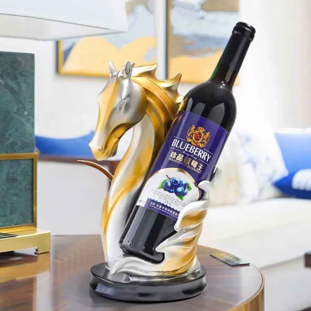 Horse Wine Rack