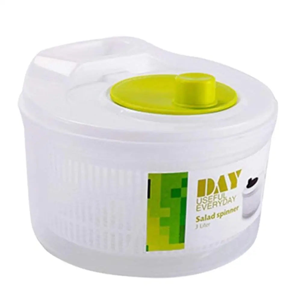 Household Hand-Cranked Vegetable Salad Spinner