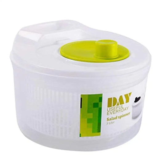 Household Hand-Cranked Vegetable Salad Spinner