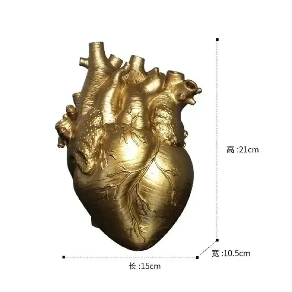 Human Heart Inspired Dry Flower Pot