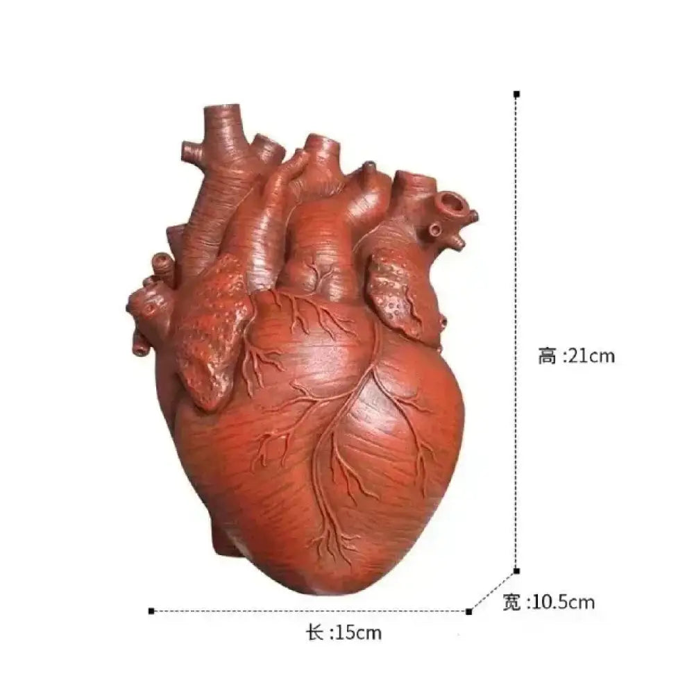 Human Heart Inspired Dry Flower Pot