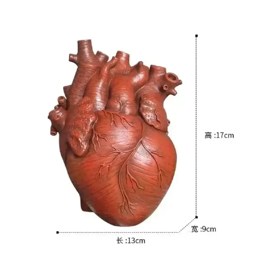 Human Heart Inspired Dry Flower Pot