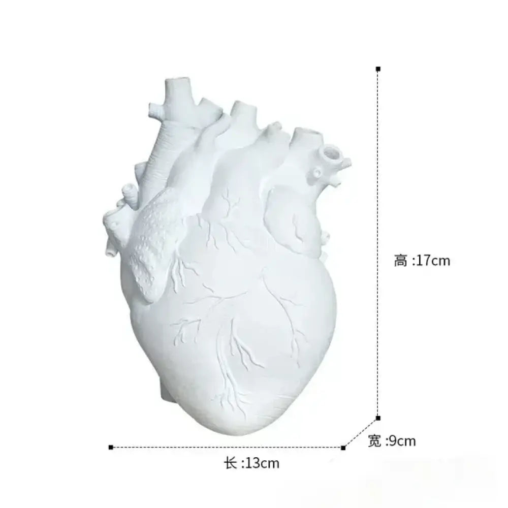 Human Heart Inspired Dry Flower Pot