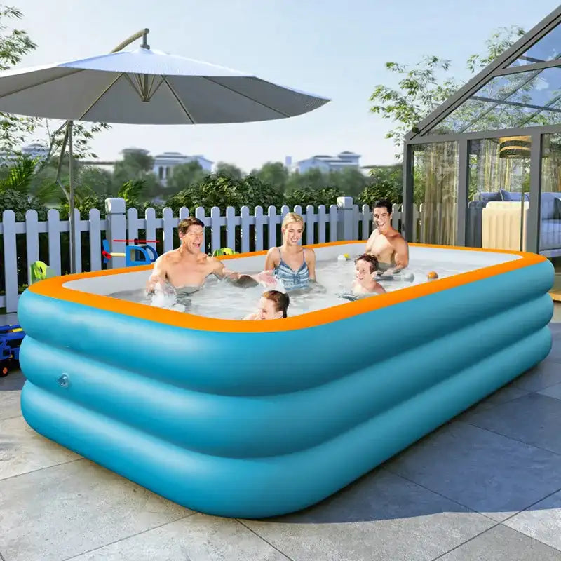 Rectangular Inflatable Family Pool