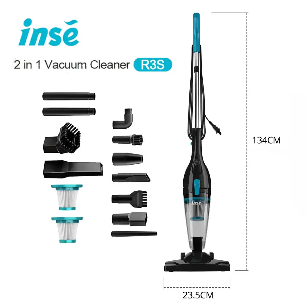 INSE R3S Corded Handheld Vacuum Cleaner | 16Kpa Suction, 6M Extra-Long Cord for Car & Hard Floors