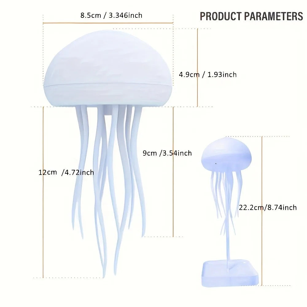 Bionic Jellyfish Lamp – Voice Control Dancing RGB Night Light