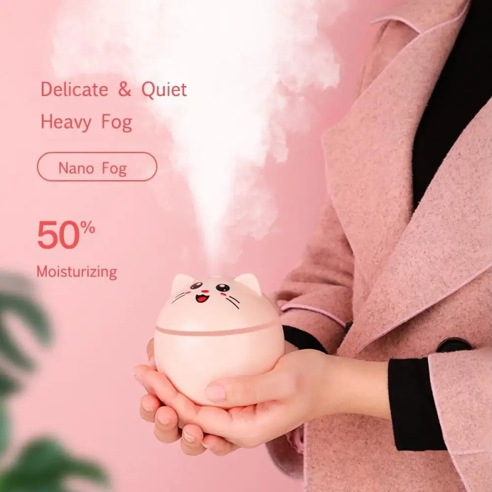 Kitty Humidifier Ultrasonic Car Mist Maker