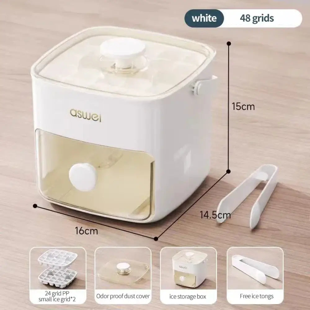 Large Ice Cube Mold with Storage Box