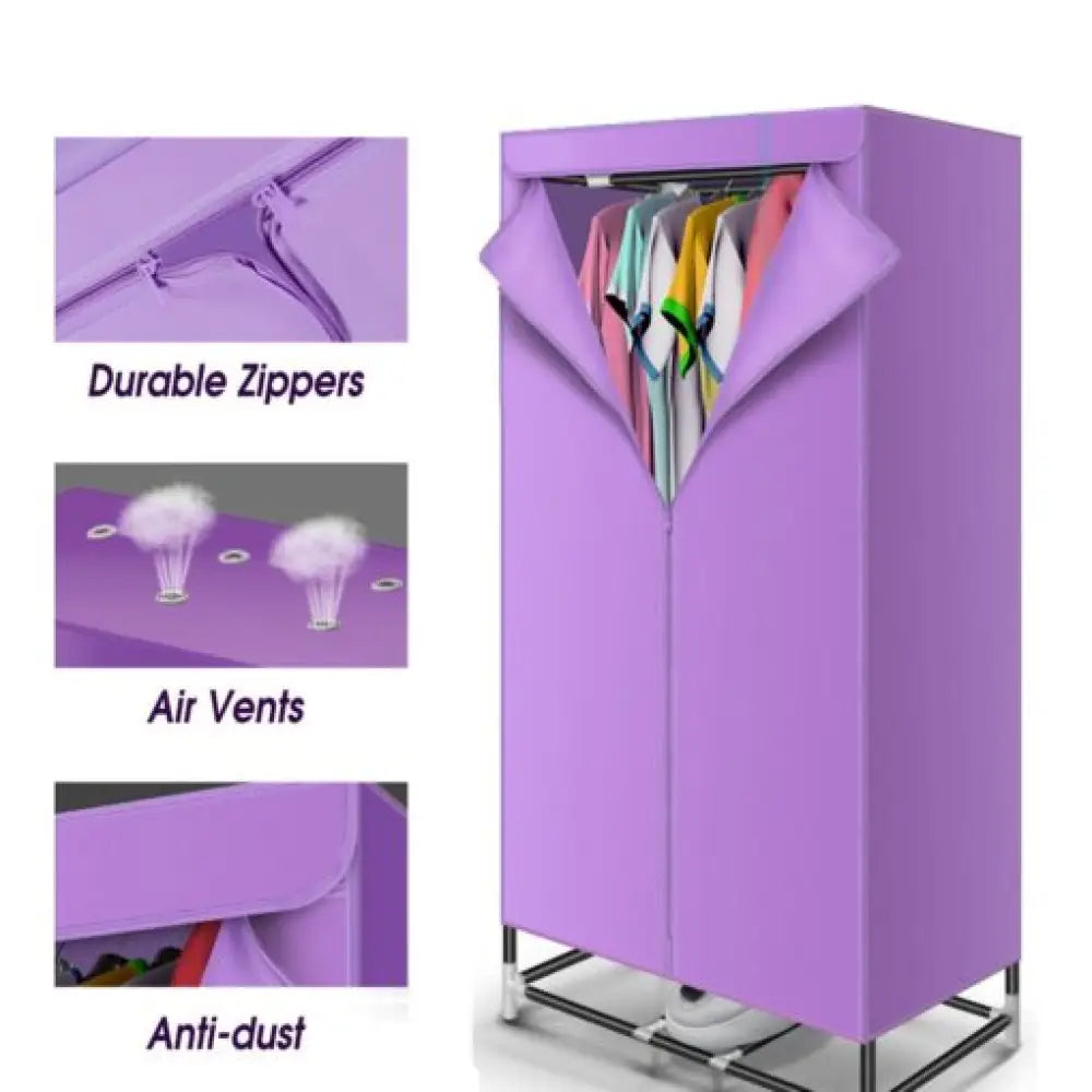 Large Portable Ventless Electric Clothes Dryer Machine