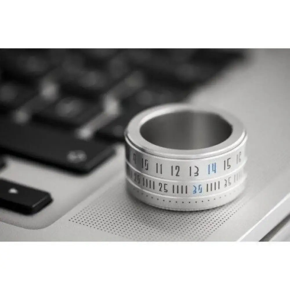 Men’s Rotatable Time Anxiety Ring