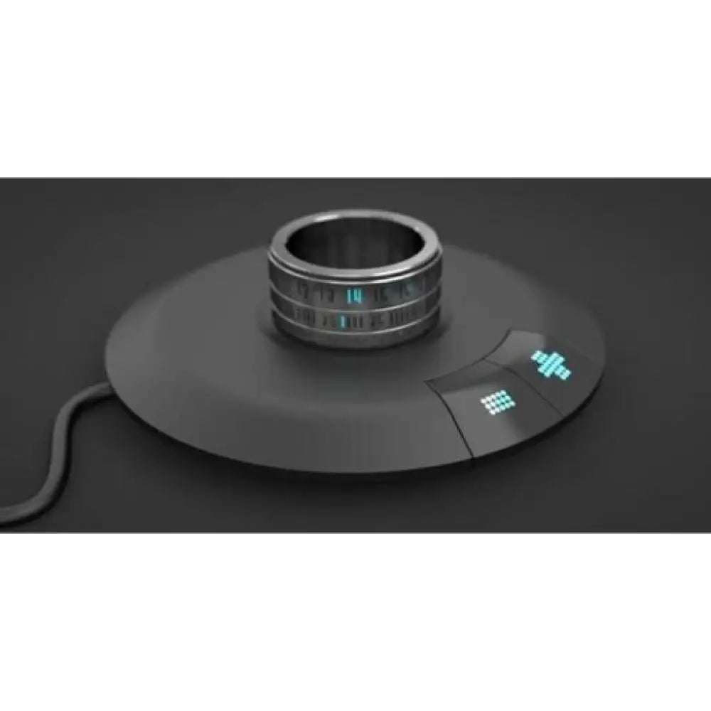 Men’s Rotatable Time Anxiety Ring