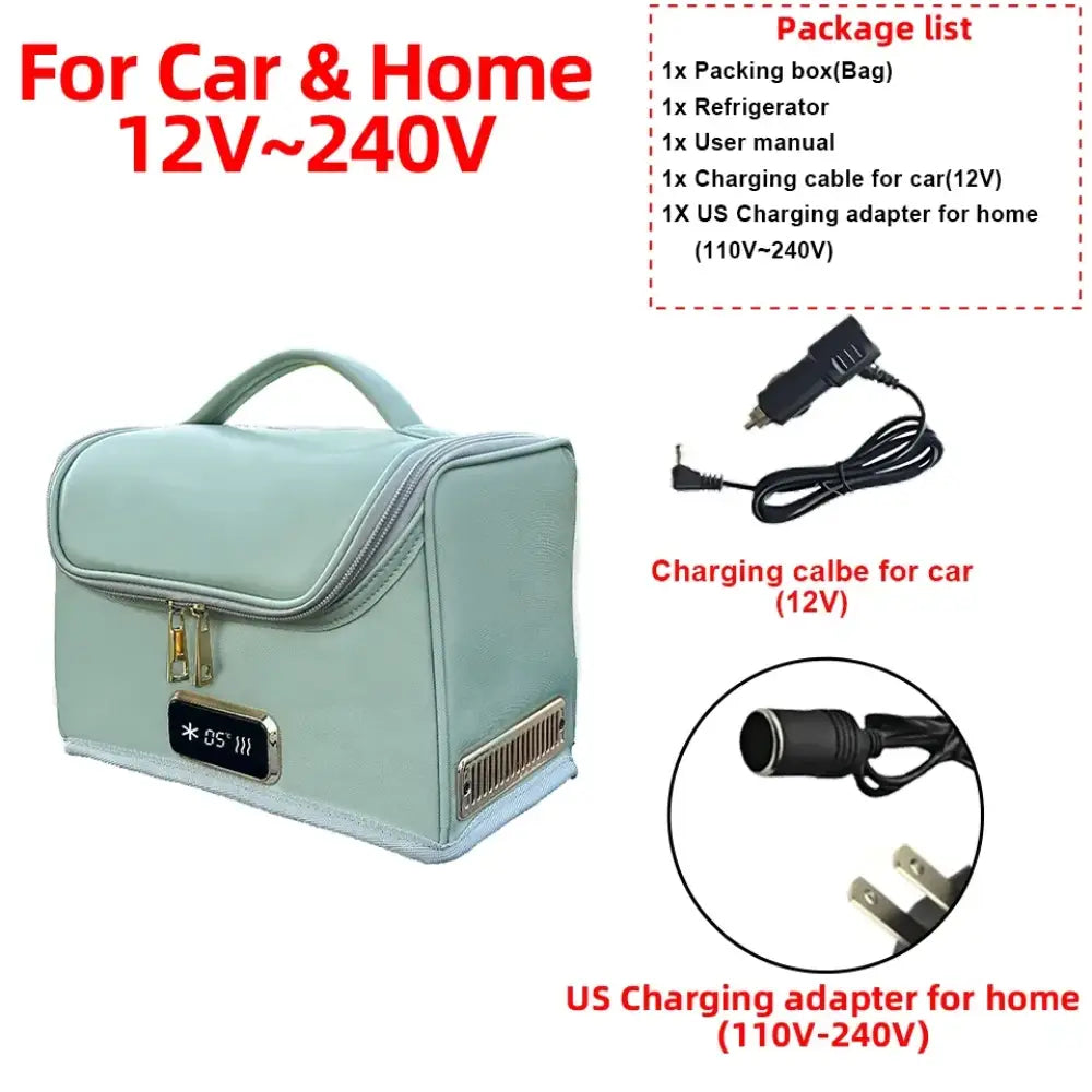 Mini Car Refrigerator 4L – Portable Cooler & Warmer