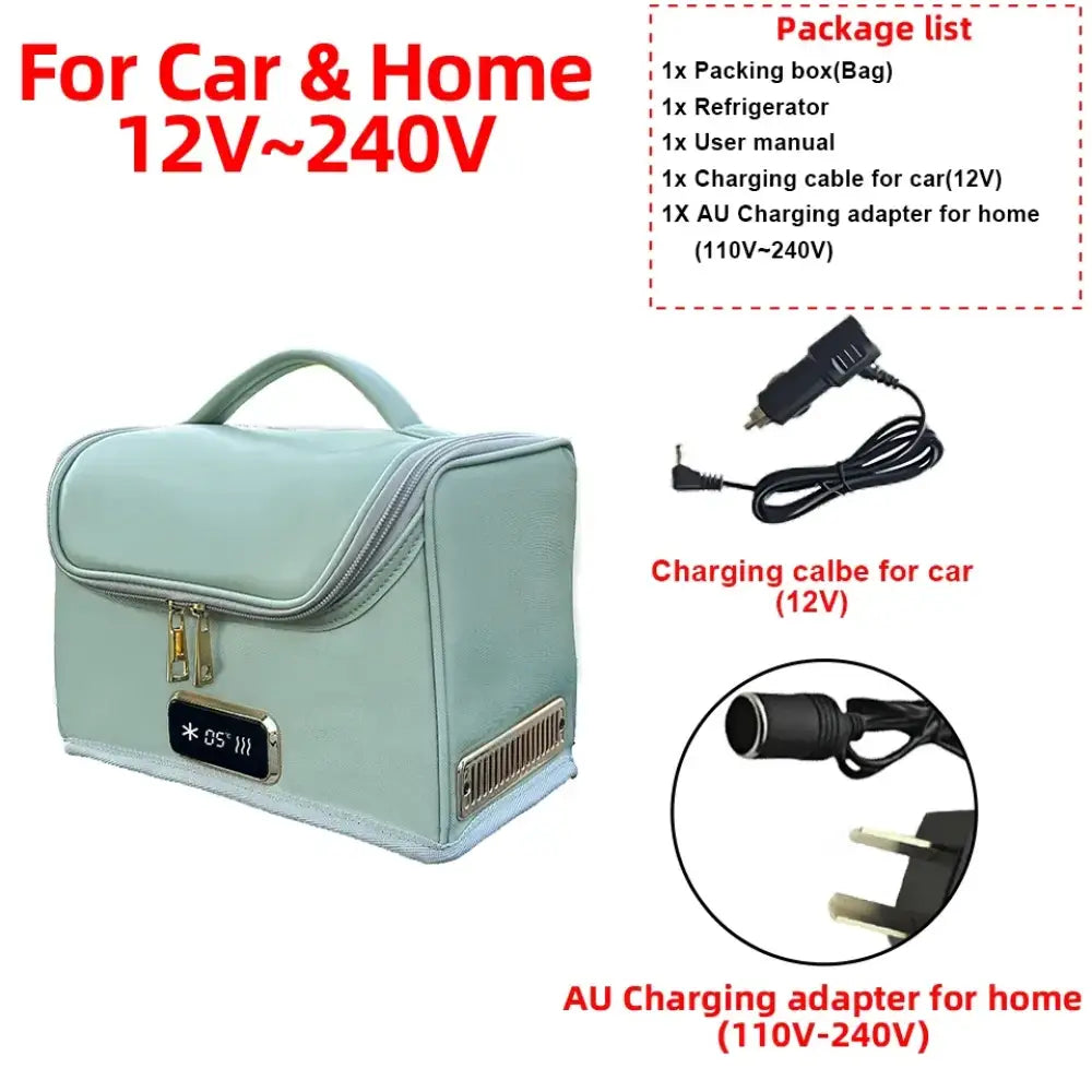 Mini Car Refrigerator 4L – Portable Cooler & Warmer